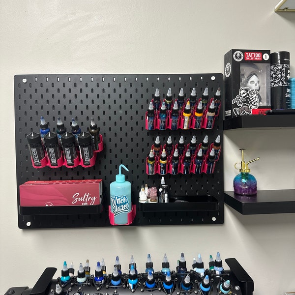 Tattoo Ink Holders for Ikea Skadis, Multiple Sizes: Eternal, Fusion ...