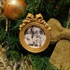 Miniature Round Plaster Frame in 6 Metallic Colours - Etsy