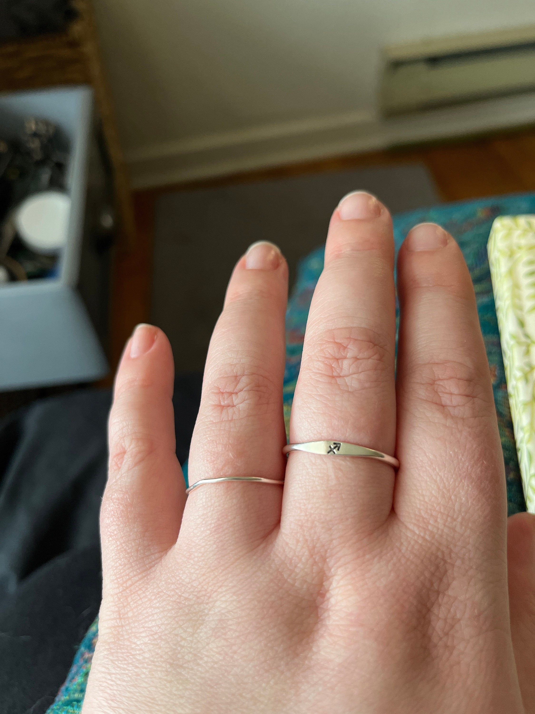 Zodiac Ring by CaitlynMinimalist • Custom Zodiac Jewelry in Sterling Silver, Gold & Rose Gold • Birthday Gift for Her • RM21F31