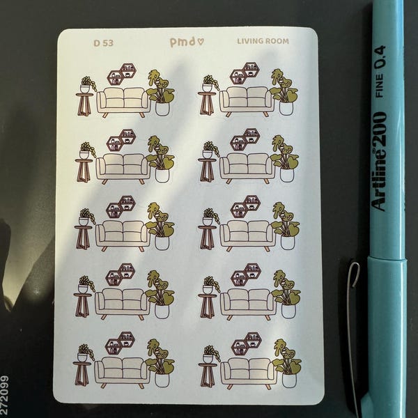 Tiny Checkdot Stickers Transparent Option Planner Stickers S03 - Etsy