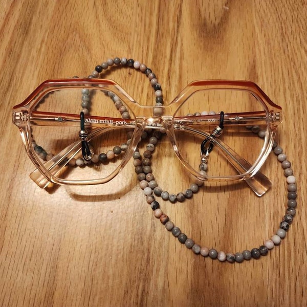 Ends Fo Eyeglass Chain / Holde Silve Plated (6 Pais