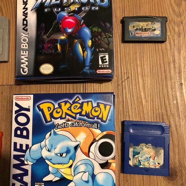 Metroid Fusion | NTSC | Gameboy Advance | GBA | En | Reproduction Box ...