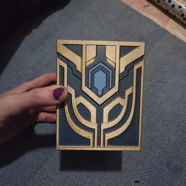 Hextech Deckbox - Riftbound - Etsy