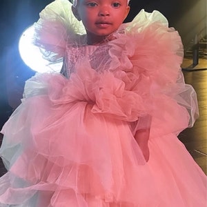 Magnolia Baby Pink Cake, Presents, Party Printed Flutters Dress