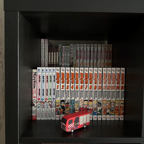 Book/manga Stand - Shelf Riser for Mangas (2 Mm Wall Thickness) (longer ...