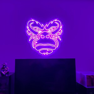 Gorilla neon light deals