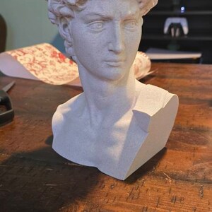 ミケランジェロのダビデ像 - 美術館品質のレプリカ - 大理石複合彫刻