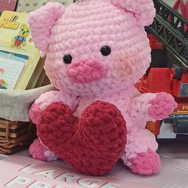 Crochet Pattern - Susu the Valentine Pig - Etsy