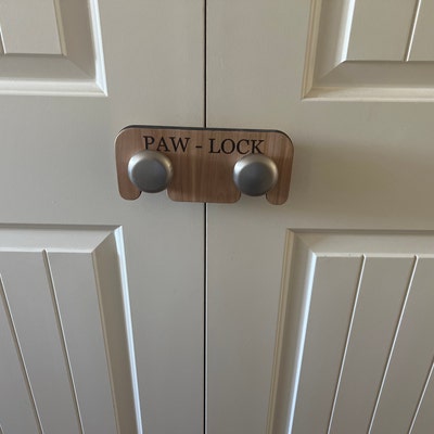 Paw Lock To Keep Those Pesky Animals From Opening The Interior French Paw Lock To Keep Those Pesky Animals From Opening The Interior French