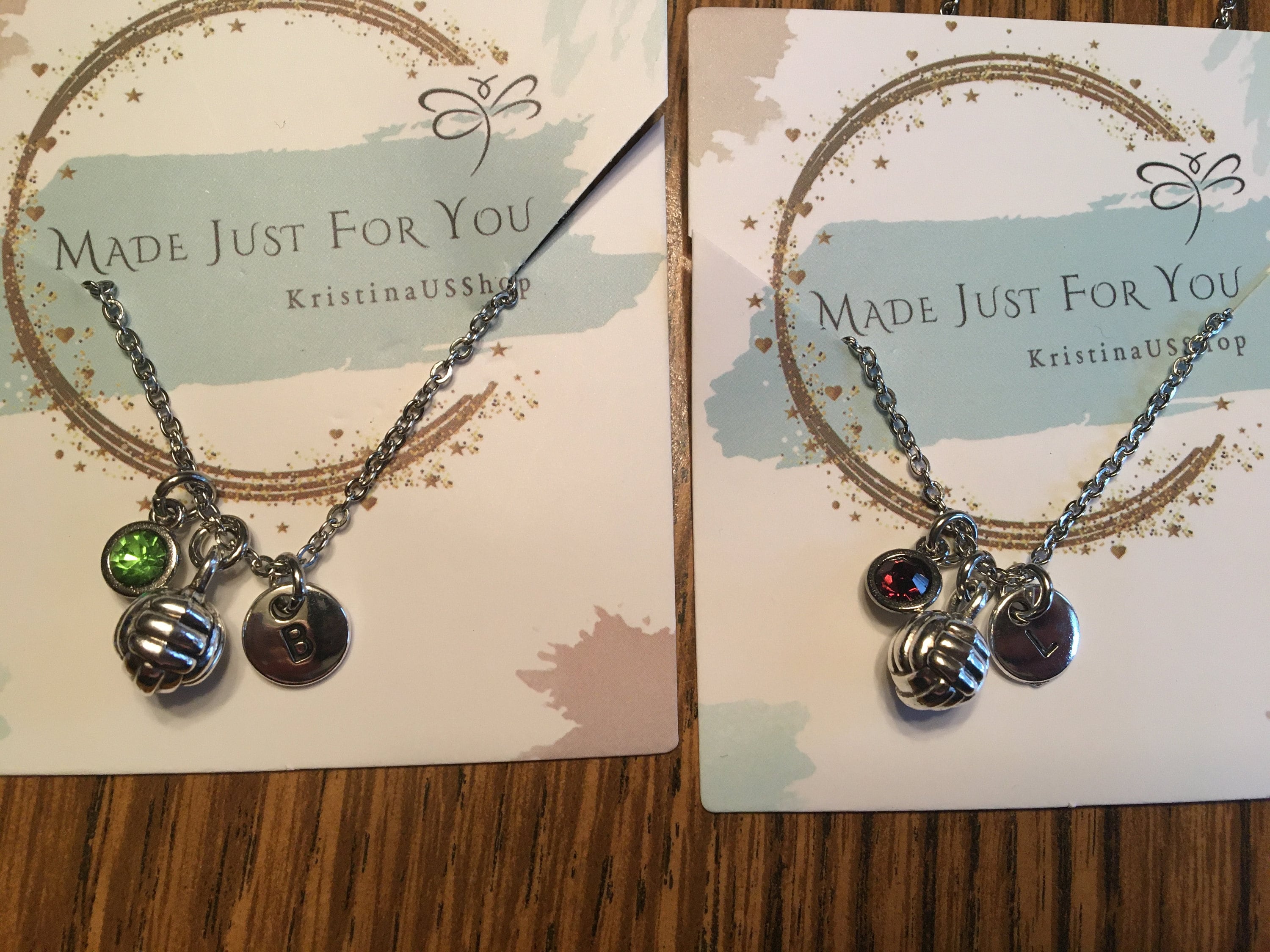 Volleyball Necklace, Personalized Volleyball Charm Jewelry, Volleyball Accessory, Coach Gifts, Team Gifts, Gift for Volleyball Team
