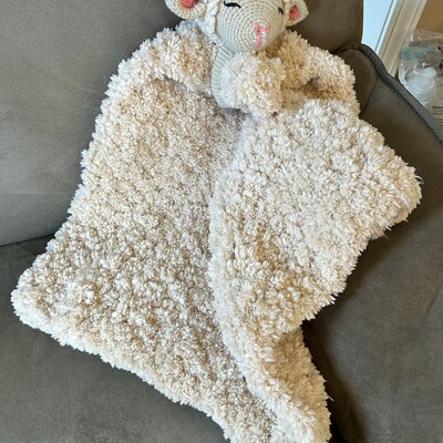 Luna the Lamb Lovey Crochet Amigurumi Pattern - Etsy