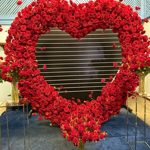 Artificial Rose Flower Row Arch Set for Wedding Decoration Outdoor Event Party Backdrop Decor Table Centerpiece Customized