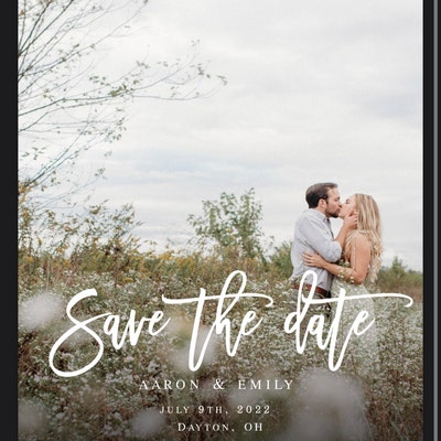 Photo Save the Date Template DIY Save the Date Save the Date Photo Photo Save the Date Template DIY Save the Date Save the Date Photo