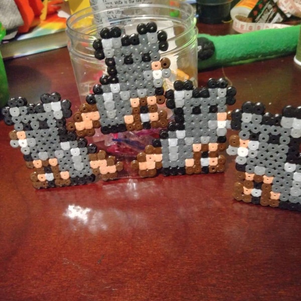 Terraria Magnet Accessory Terraria Critters Perler Beads Art, Handmade Pixel Art, Magnet ...