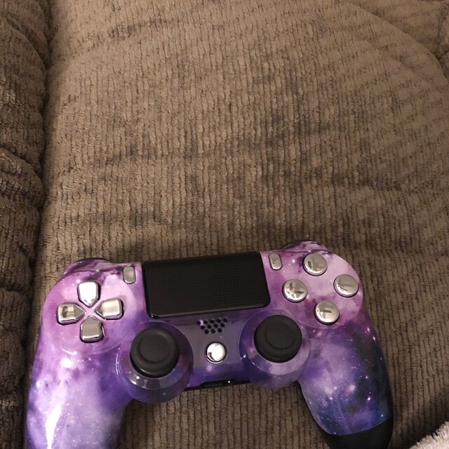 Purple galaxy cheap ps4 controller
