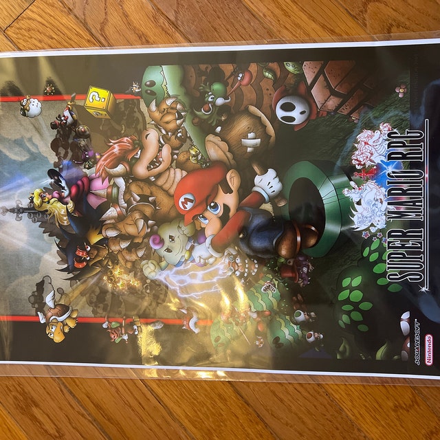 Super Mario RPG poster - Etsy 日本