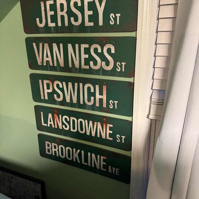 Boston Red Sox Vintage Street Signs Fenway Park - Etsy
