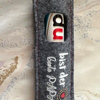 15-tlg. Danke Geschenk Set Für Kollegen - Filz Schokoriegel Hüllen Für Büro & Projekte