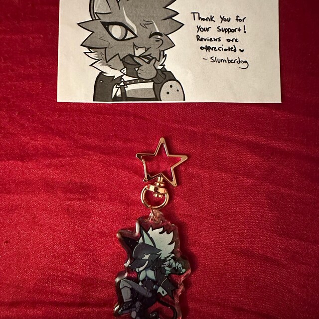Cerberus Acrylic Keychain/charm | 2.5