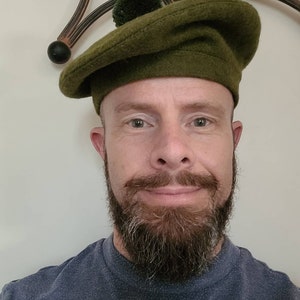 Scottish Tam O Shanter Hat Military 