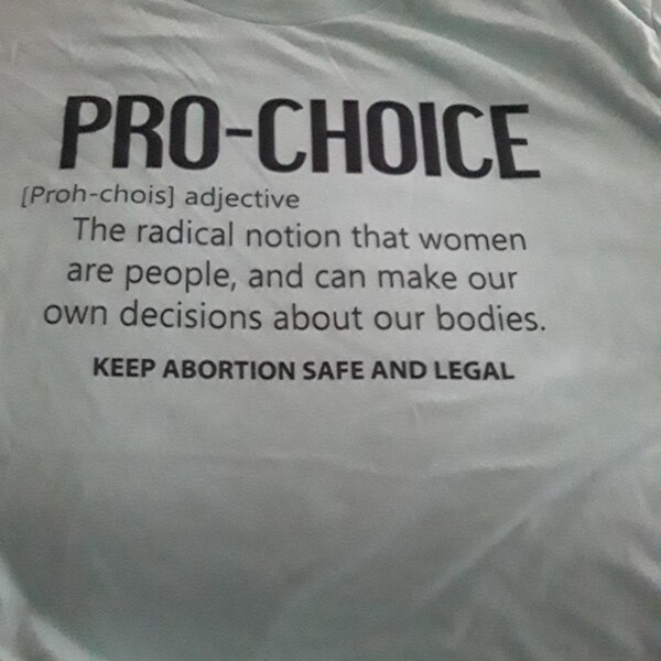 Pro Choice Bella+canvas T-shirt, Women's Rights, Feminism - Etsy