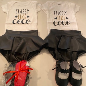 Classy Like Coco Bodysuit Gift for New Mom Baby Shower Gift Girly Outfit  Girl's Hospital Outfit Fashionista Gift Newborn Take Home Outfits 