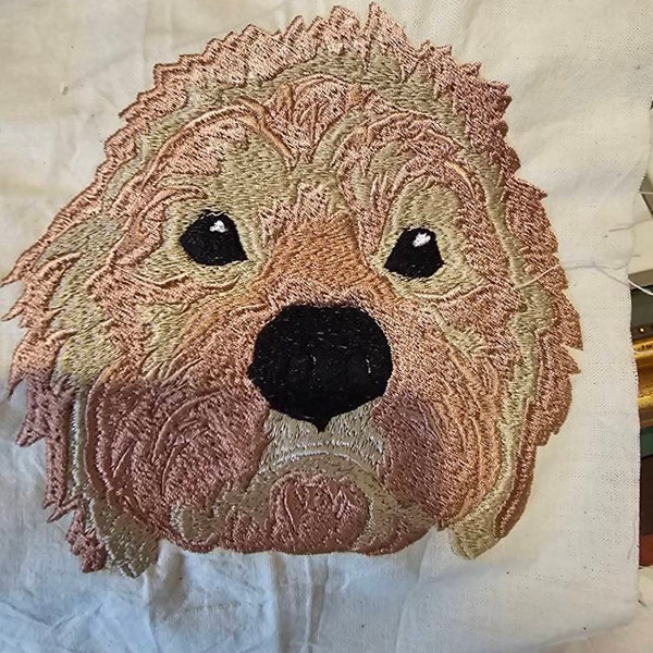 Cavapoo Dog Embroidery Designs, Machine Embroidery Pattern, Download ...