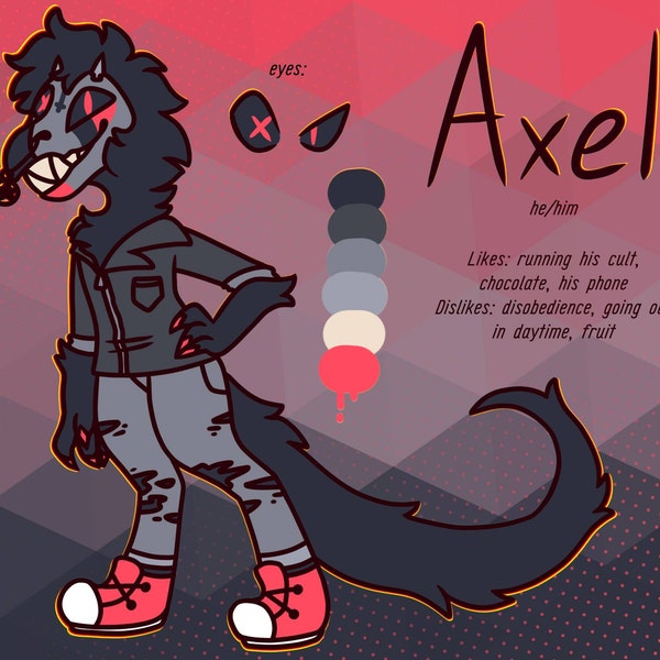Reference Sheet Commission - Etsy
