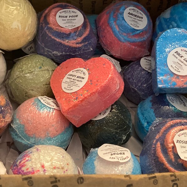 25 Large Bath Bombs Bath Bomb Wholesale Lot - Etsy