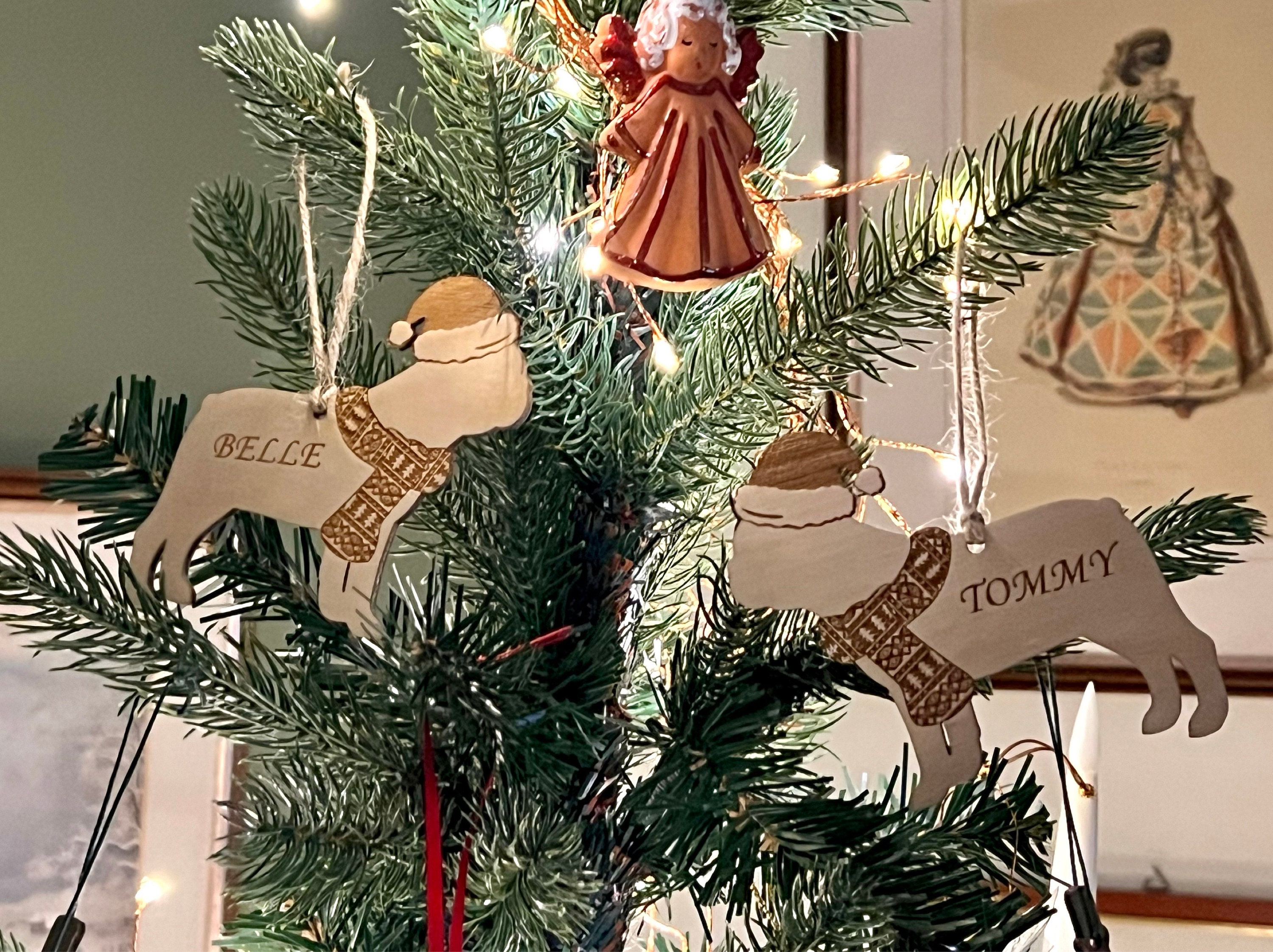 Custom Christmas Dog Decoration