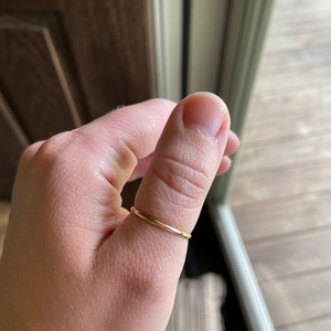 Classic Band Thumb Ring Dainty Ring Gold Thumb Ring | Etsy Classic Band Thumb Ring Dainty Ring Gold Thumb Ring | Etsy