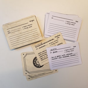 Deck of Many Things print and Play Dungeons and Dragons 5E Magic Item ...