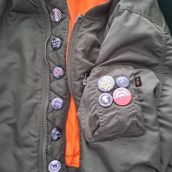 Skinhead Button PUNK OI SKINHEAD Pin Button Badges Pinback Pins S.H.A.R.P. Lot of 16 - Etsy
