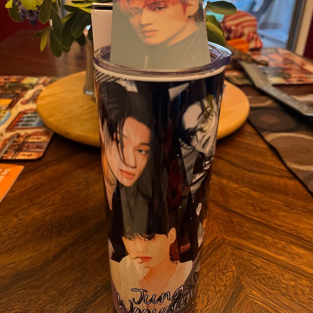 K-pop ATEEZ Cup Sleeve – Aniteez Characters & 8 Members Design