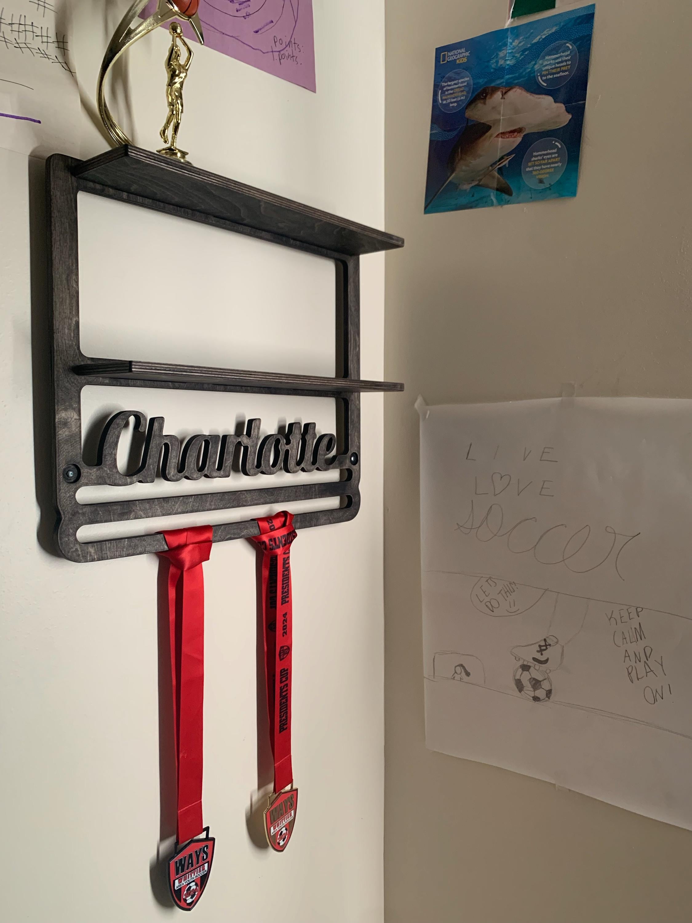 Customer medal display