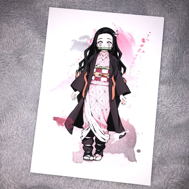 Japanese Anime Demon Slayer Nezuko Kamado Sexy Girl Canvas Print Tea Room  Wall Art Studio Decor Frames From Xianstore09, $15.73