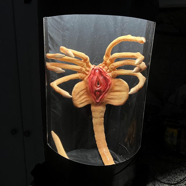 ALIEN 1/1 scale Face Hugger（未開封） Halcyon ALIEN Face Hugger 1/1 Scale P.V.C. model kit | eBay