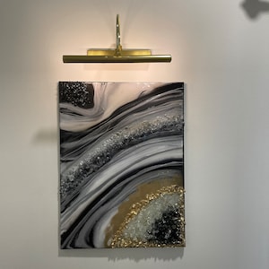 Resin Geode Crystal Wall Art/ geode wall art / resin geode / resin 3D  painting / resin painting / epoxy canvas / geode art / artwork / art — Khan  Artist Studios