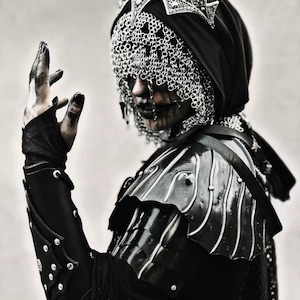 Druid Pauldrons, Dryad Pauldrons, LARP, Renaissance Festival