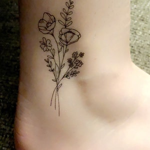 Temporary Tattoos Glitter Rainbows main image 0