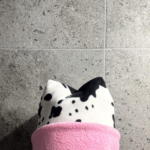 Fleece 4 Point Beanie Sewing Pattern // Reversible Beanie // Hokkaido