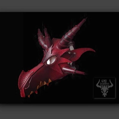 Dragon Mask Pattern Set DIY Pattern Pdf Download Video - Etsy