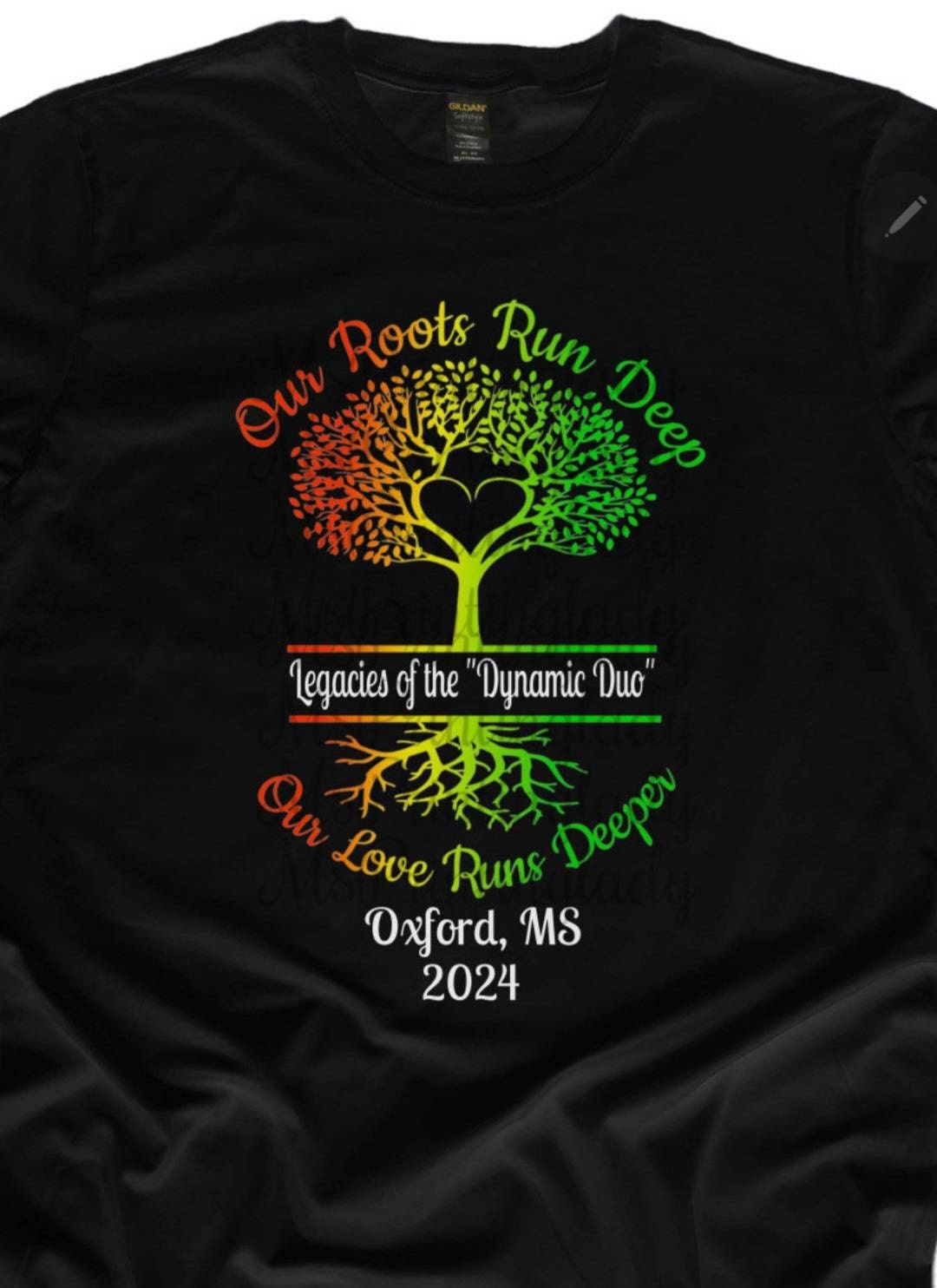 Customizable Family Reunion Shirts -Roots Run Deep with Heart Family Matching Group Shirt/ Vacation Shirts- Unisex,  Kids, Babies