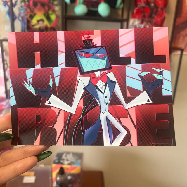 Hazbin Hell Will Rise Print - Etsy Canada