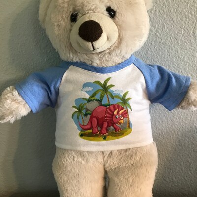 TEDDY BEAR T-SHIRT Pdf Pattern Fits Build A Bear & Other 15-18 - Etsy