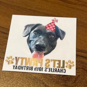 Etsy-koper heeft een foto van de aankoop toegevoegd
