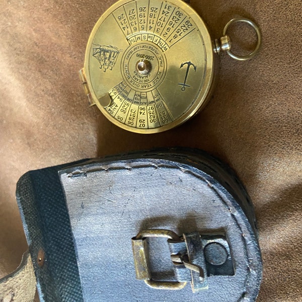Set of 2 100 Year Calendar and Compass Quote main image 0
