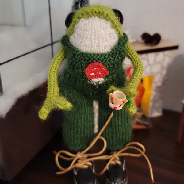 Frog Pants for Knit Frog From Tiktok. Outfit for Soft Whimsical Toad ...