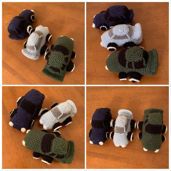 Race Car Crochet Pattern, Race Car Amigurumi Pattern, Car Crochet ...