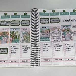 Printable Compact Vertical Planner Kit KIT 105 A5 Planner Erin Condren ...